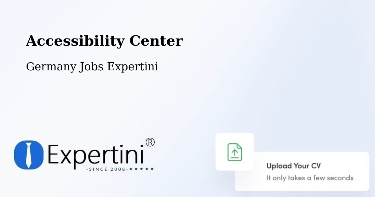 Accessibility Statement – Bad Schussenried - Germany Jobs Expertini